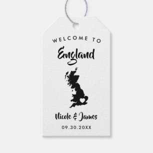 Groot-Brittannië, Engeland, Welkomsttas Label, Kaa Cadeaulabel