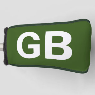 Groot-Brittannië Euro/Green Golfheadcover