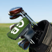 Groot-Brittannië Euro/Green Golfheadcover (Insitu)