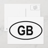 Groot-Brittannië, GB Briefkaart (Voorkant / Achterkant)