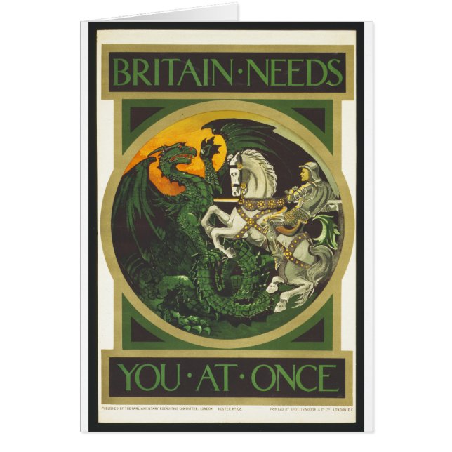 Groot-Brittannië heeft je meteen nodig bij Draak v (Voorkant)