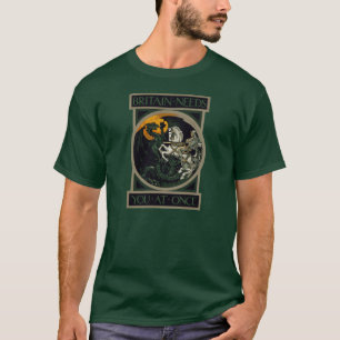 Groot-Brittannië heeft u meteen nodig met Saint G T-shirt