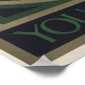 Groot-Brittannië heeft u nodig op één Poster (Hoek)