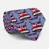 Groot-Brittannië Ice Hockey GB Stropdas (Opgerold)