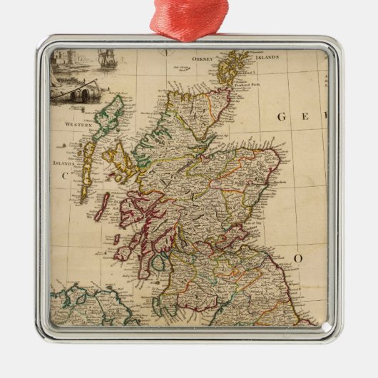 Groot-Brittannië, Ierland Metalen Ornament (Voorkant)