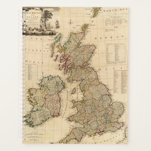 Groot-Brittannië, Ierland Planner (Voorkant)