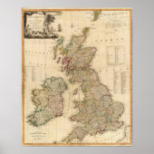 Groot-Brittannië, Ierland Poster (Voorkant)