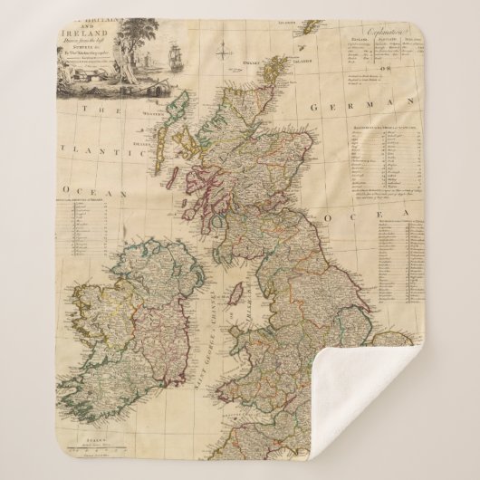 Groot-Brittannië, Ierland Sherpa Deken (Voorkant)