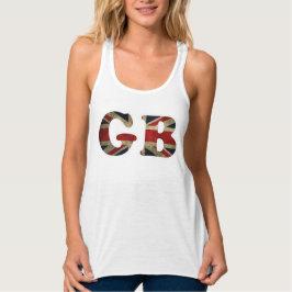 Groot-Brittannië Initialen Tanktop