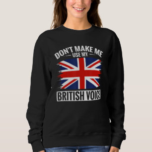 Groot-Brittannië laat me mijn Britse stem niet geb Trui