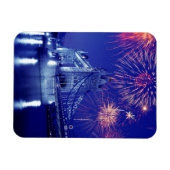 Groot-Brittannië, Londen. Fireworks over de tower Magneet (Horizontaal)