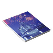 Groot-Brittannië, Londen. Vuurwerk boven de Tower Notitieblok (Schuin)