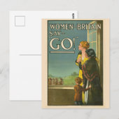 - Groot - Brittannië - Militaire propaganda voor Briefkaart (Voorkant / Achterkant)