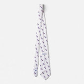 GROOT-BRITTANNIË - Monogram Christelijke scripts Stropdas (Achterkant)