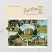  Groot-Brittannië, multiview, Tonbridge Kent Briefkaart (Voorkant / Achterkant)