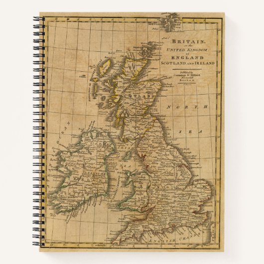 Groot-Brittannië Notitieboek (Voorkant)