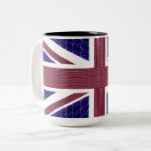 Groot-Brittannië Onafhankelijkheidsdag, Engelstali Tweekleurige Koffiemok (Voorkant links)