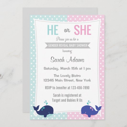 Groot-Brittannië onthullen uitnodiging Blauwe roze (Voorkant / Achterkant)