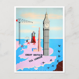 Groot-Brittannië, oud Briefkaart