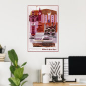 Groot-Brittannië Poster (Thuiskantoor)