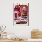 Groot-Brittannië Poster (Keuken)