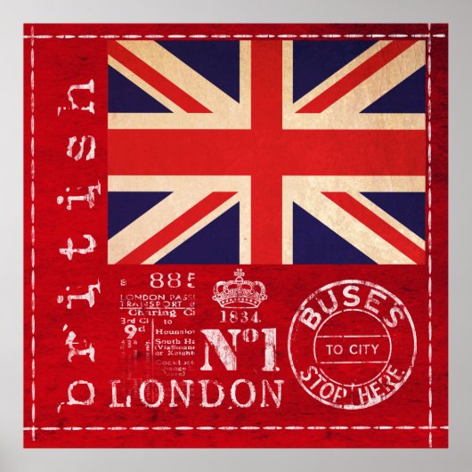 Groot-Brittannië Poster (Voorkant)
