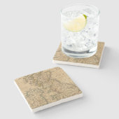 Groot-Brittannië Stenen Onderzetter (Zijkant)