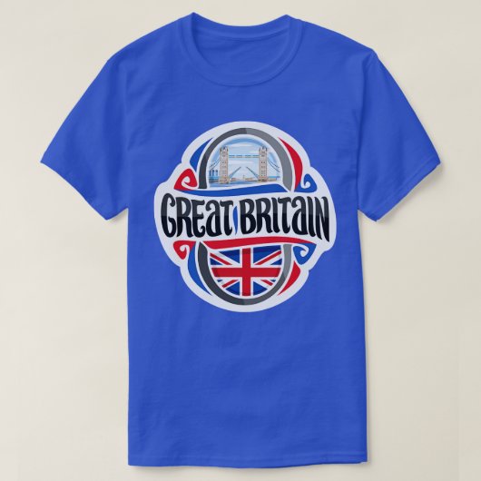 Groot-Brittannië T-shirt (Design voorkant)