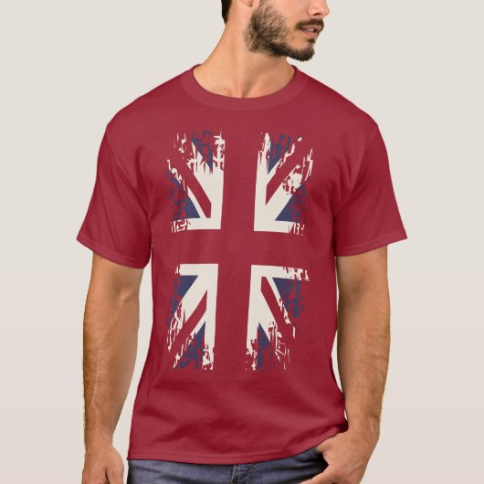 Groot-Brittannië "Union Jack" (vlag van het Vereni T-shirt (Voorkant)