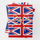 Groot-Brittannië Verenigd Koninkrijk Britse vlag Inpakpapier Vel (In situ)