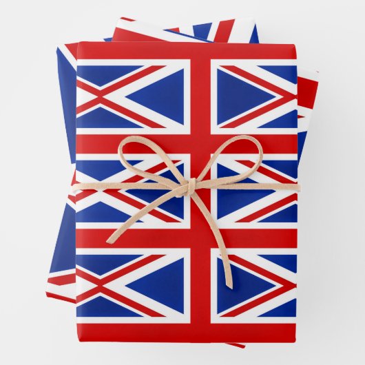 Groot-Brittannië Verenigd Koninkrijk Britse vlag Inpakpapier Vel (In situ)