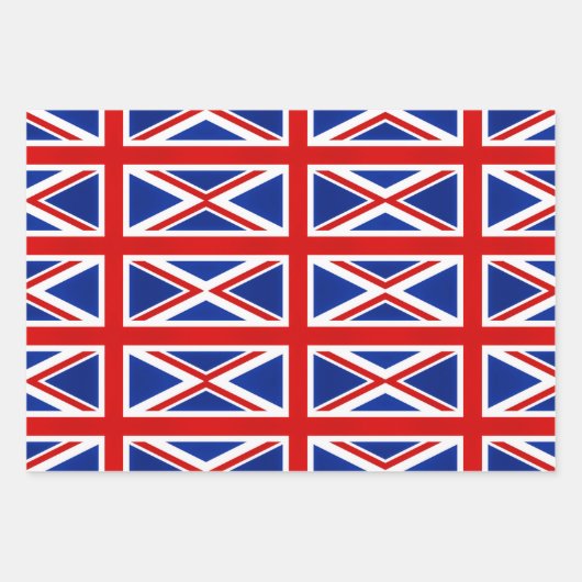 Groot-Brittannië Verenigd Koninkrijk Britse vlag Inpakpapier Vel (Voorkant)