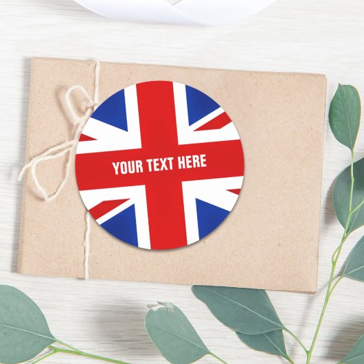 Groot-Brittannië Verenigd Koninkrijk Britse vlag Ronde Sticker