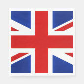 Groot-Brittannië Verenigd Koninkrijk Britse vlag Servet (Voorkant)