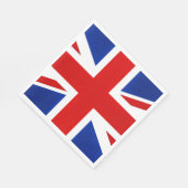 Groot-Brittannië Verenigd Koninkrijk Britse vlag Servet (Hoek)
