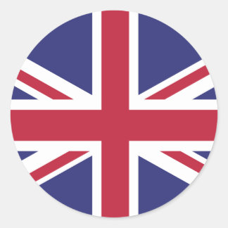 Groot-Brittannië Vlag Brexit ronde vormige x20 sti Sticker