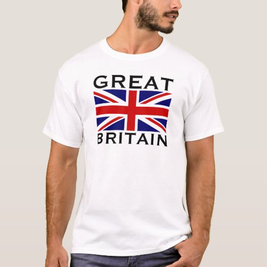 Groot-Brittannië - Vlag Engeland - UniJack T-shirt (Voorkant)