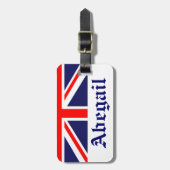 GROOT-BRITTANNIË - Vlag - Label Bagagelabel (Voorkant verticaal)