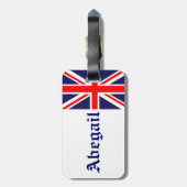 GROOT-BRITTANNIË - Vlag - Label Bagagelabel (Achterkant verticaal)