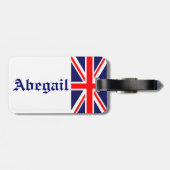 GROOT-BRITTANNIË - Vlag - Label Bagagelabel (Achterkant horizontaal)