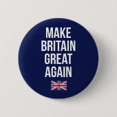 Groot-Brittannië weer Groot-Brittannië Ronde Button 5,7 Cm (Voorkant)