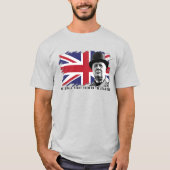 Groot-Brittannië Winston Churchill Mannen basic T- T-shirt (Voorkant)