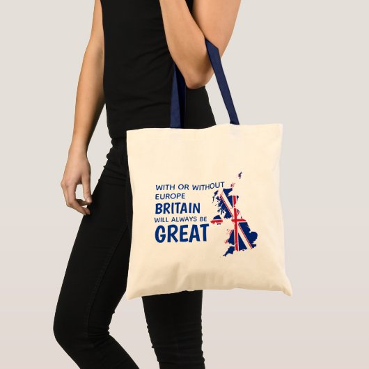 Groot-Brittannië zal altijd Groot-Brexit Europa bl Tote Bag (Voorkant (product))