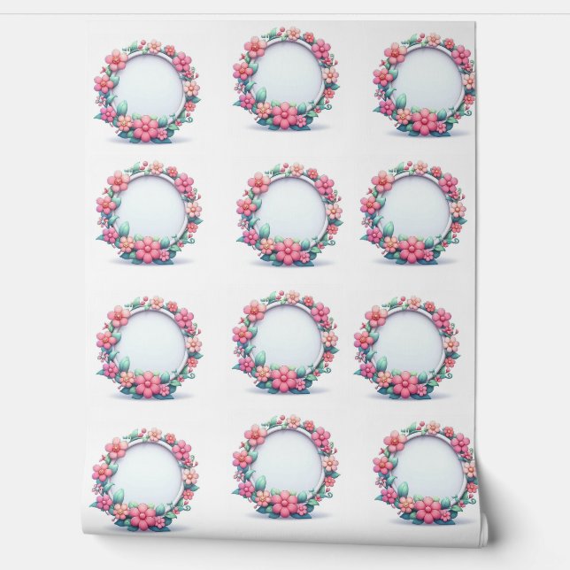 Groot Bruiloft decoratie behang (Afrollen)