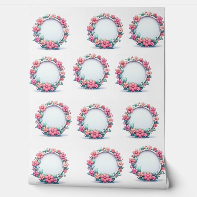 Groot Bruiloft decoratie behang (Afrollen)