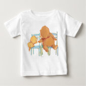 Groot bruin Beer helpt kleine gele Beer (Voorkant)