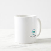 Groot cadeau voor vrachtwagenchauffeur met naam koffiemok (Voorkant rechts)