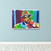 Groot Canvas Afdruk (Insitu (Houten vloer))