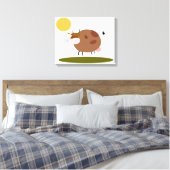 Groot canvas van hoge kwaliteit met afbeelding voo afdruk (Insitu (Slaapkamer))