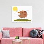 Groot canvas van hoge kwaliteit met afbeelding voo afdruk (Insitu (Woonkamer))